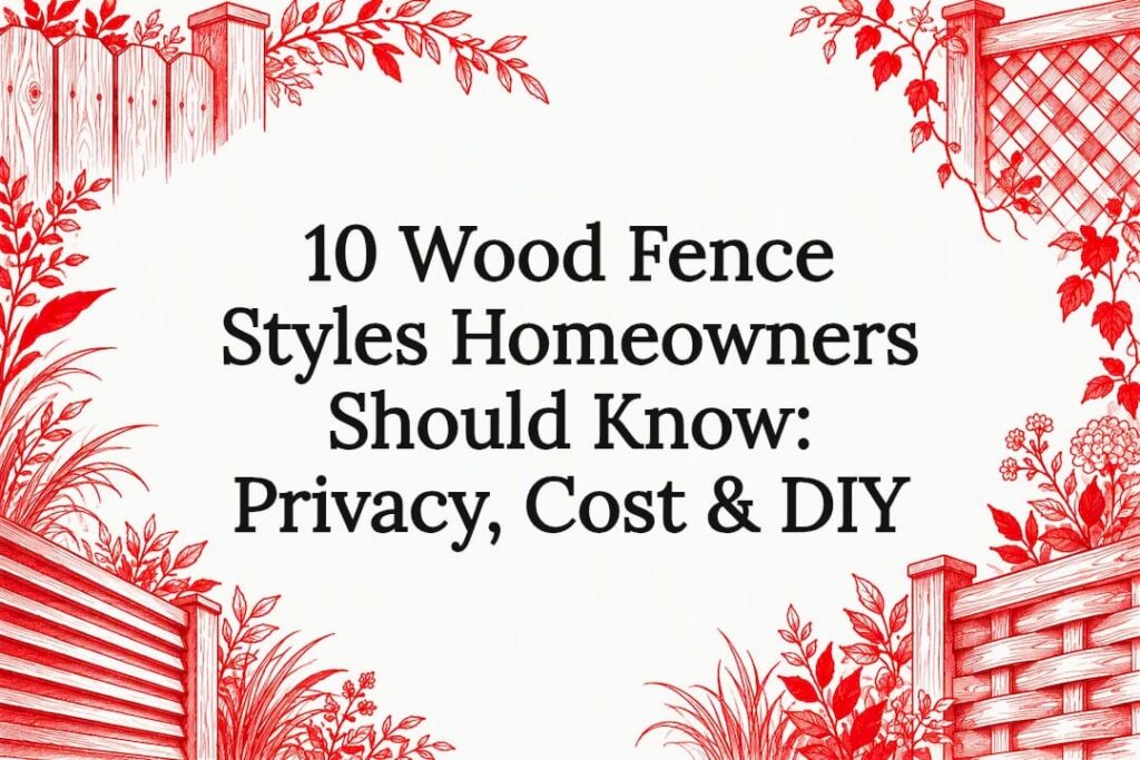 Decorative wood fence styles title card