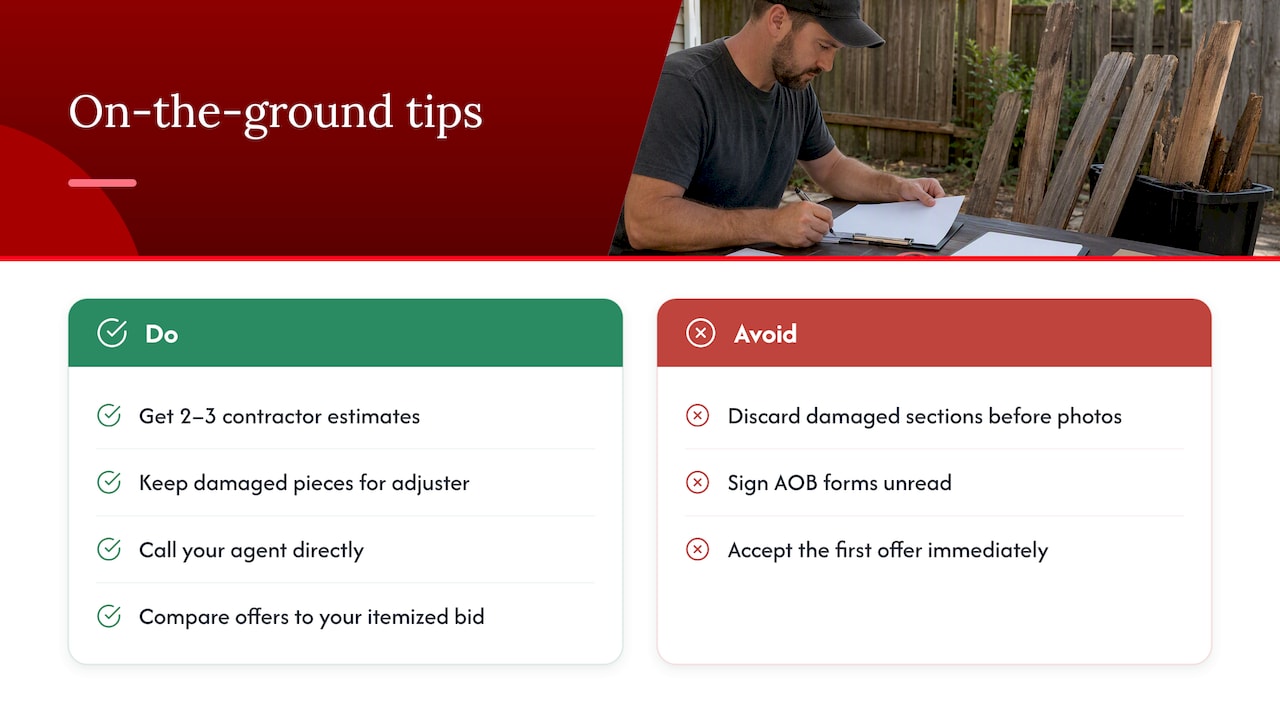 What experience on the ground teaches homeowners — overview diagram